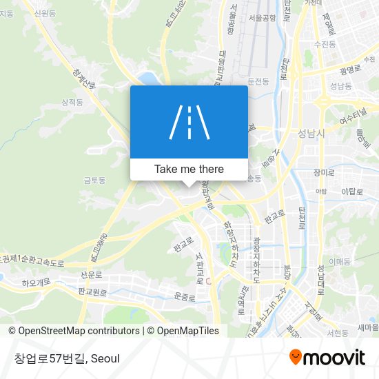 창업로57번길 map