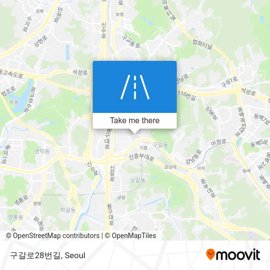 구갈로28번길 map