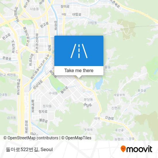 돌마로522번길 map