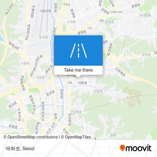 매화로 map