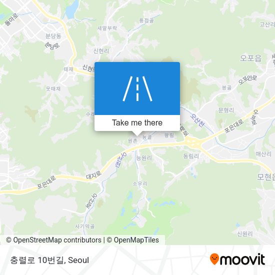 충렬로 10번길 map