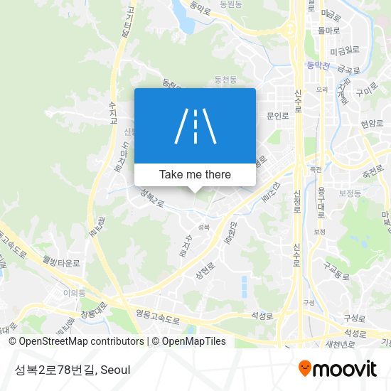 성복2로78번길 map