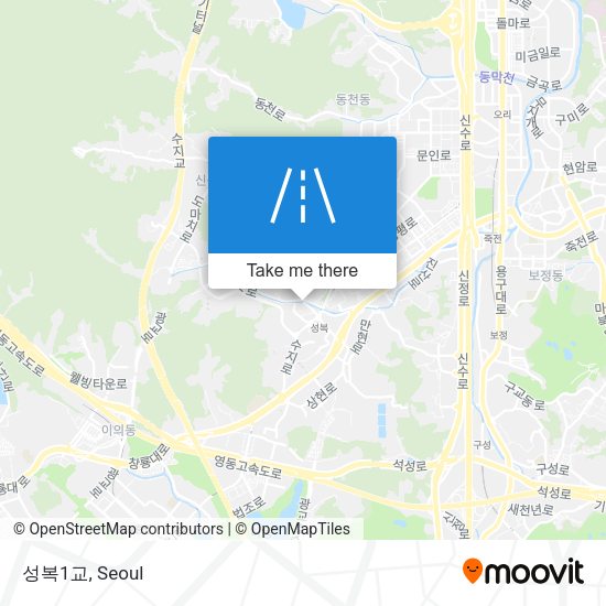 성복1교 map