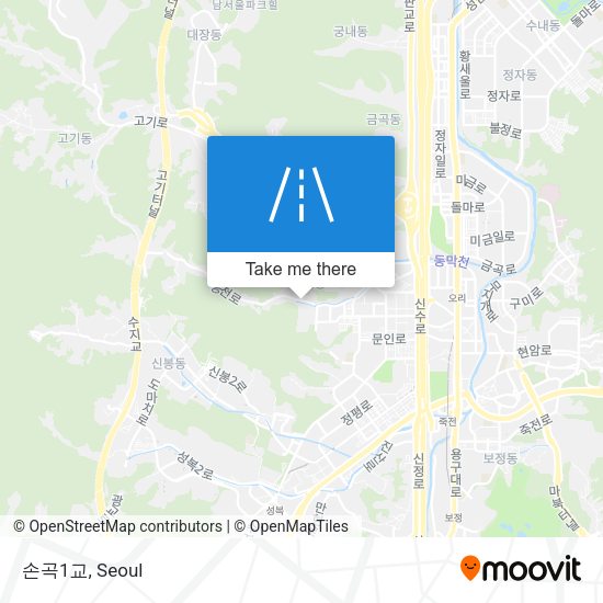 손곡1교 map