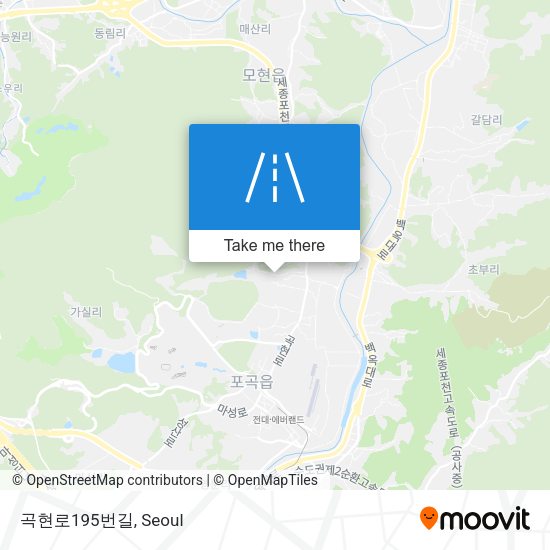 곡현로195번길 map