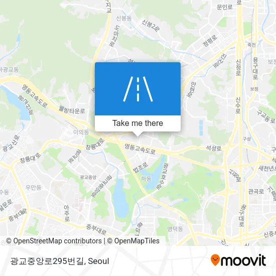 광교중앙로295번길 map
