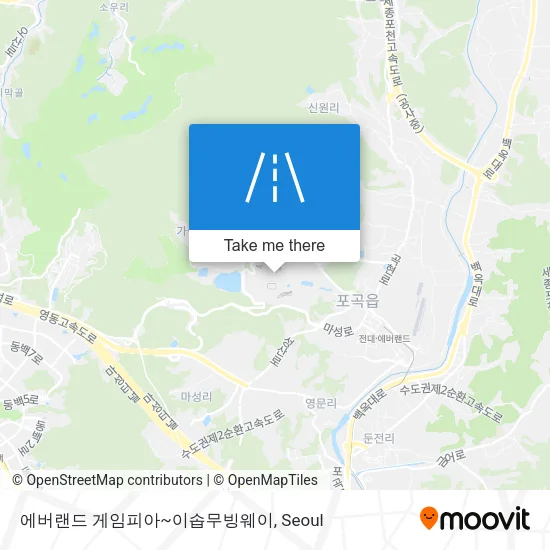 에버랜드 게임피아~이솝무빙웨이 map