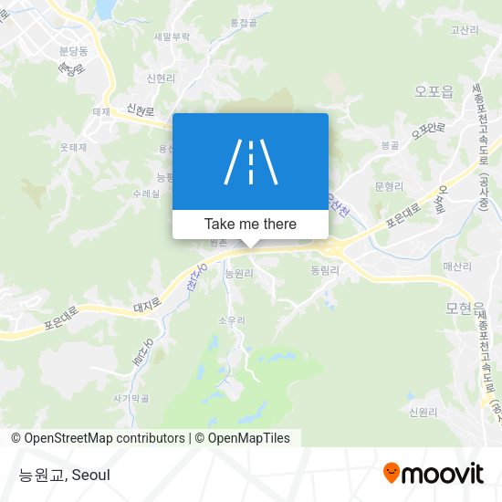 능원교 map