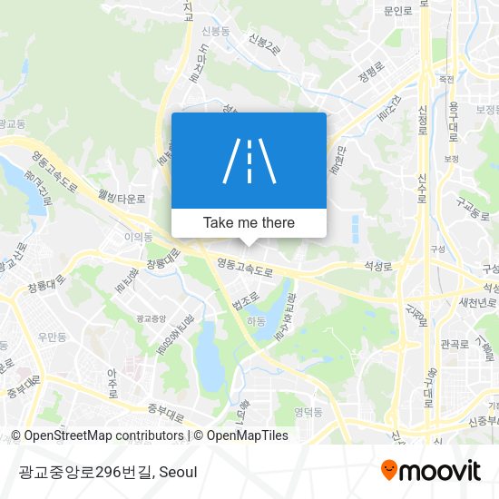 광교중앙로296번길 map