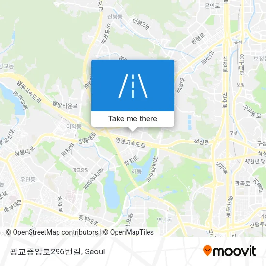 광교중앙로296번길 map