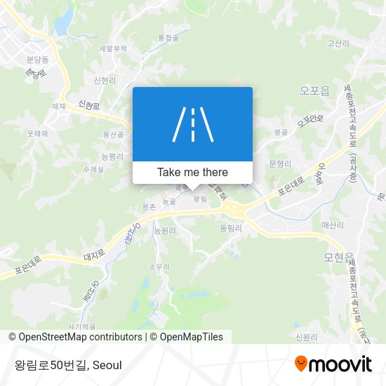 왕림로50번길 map