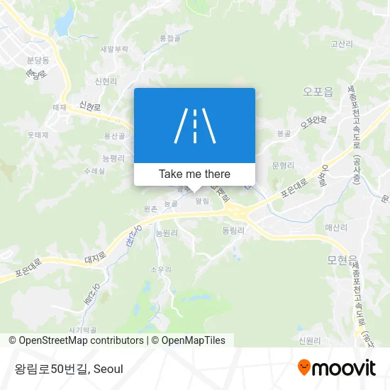 왕림로50번길 map