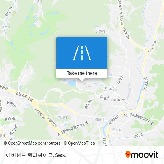에버랜드 헬리싸이클 map