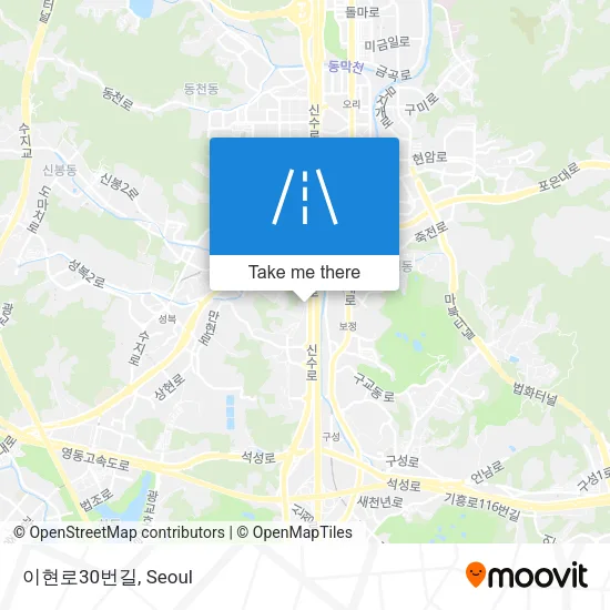 이현로30번길 map