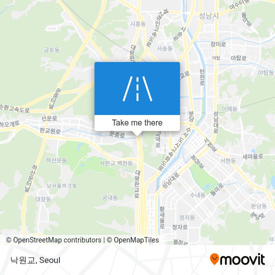 낙원교 map