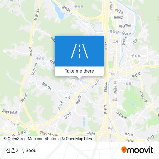 신촌2교 map