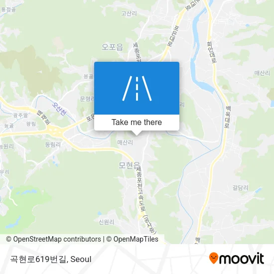 곡현로619번길 map