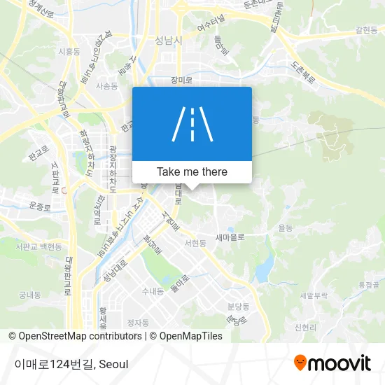 이매로124번길 map