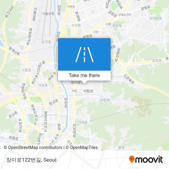 장미로122번길 map