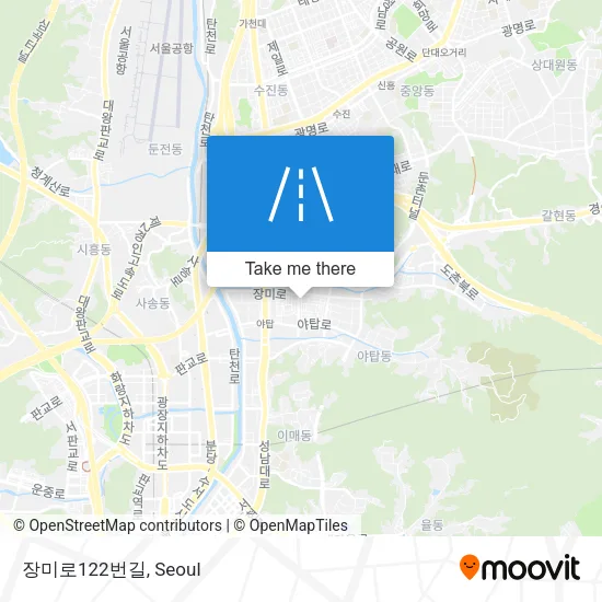 장미로122번길 map