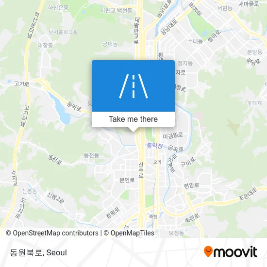 동원북로 map
