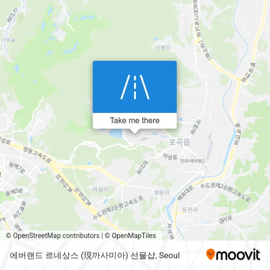 에버랜드 르네상스 (現까사미아) 선물샵 map