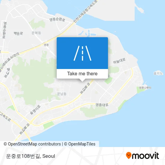 운중로108번길 map