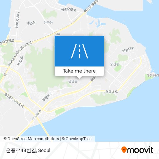 운중로48번길 map