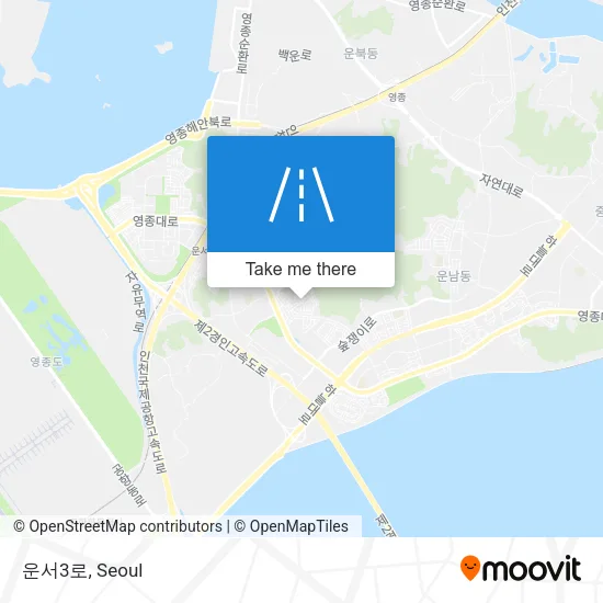 운서3로 map