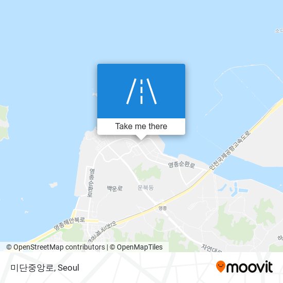 미단중앙로 map