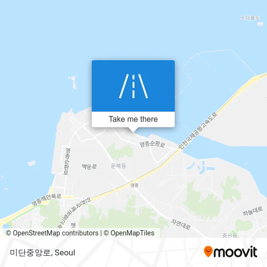 미단중앙로 map