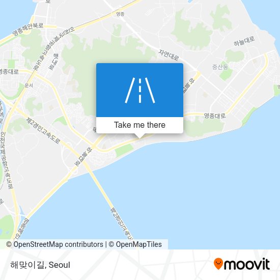 해맞이길 map