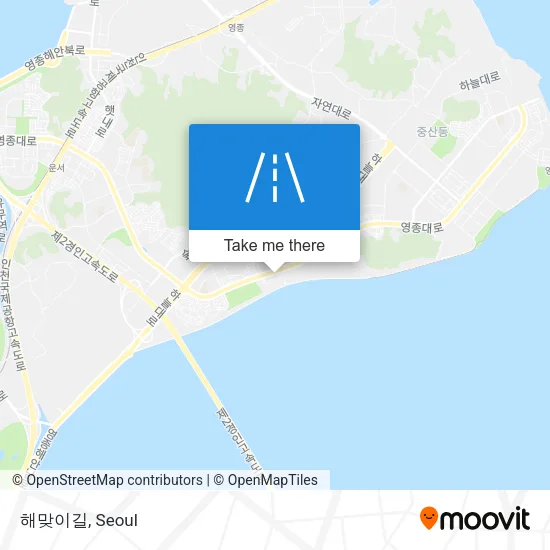 해맞이길 map