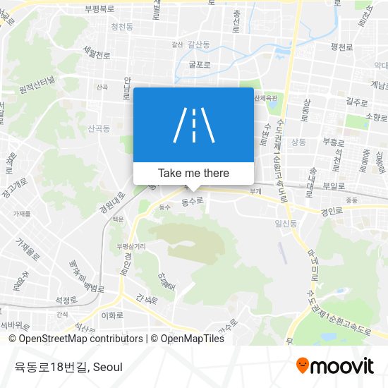 육동로18번길 map