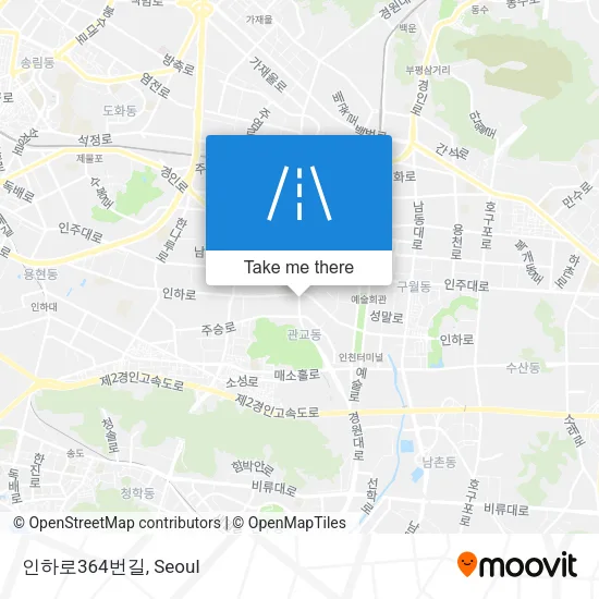 인하로364번길 map