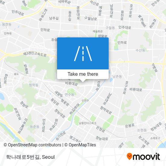 학나래로5번길 map