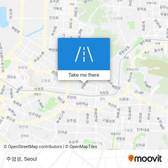 주염로 map