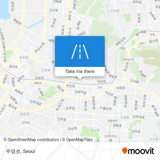 주염로 map