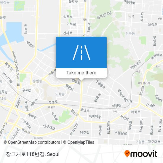 장고개로118번길 map