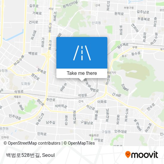 백범로528번길 map