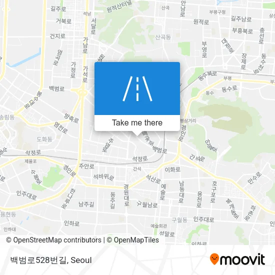 백범로528번길 map