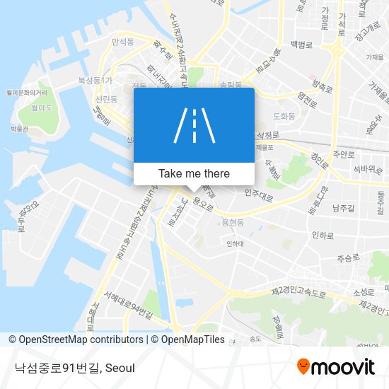 낙섬중로91번길 map