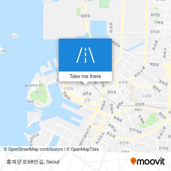 홍예문로68번길 map