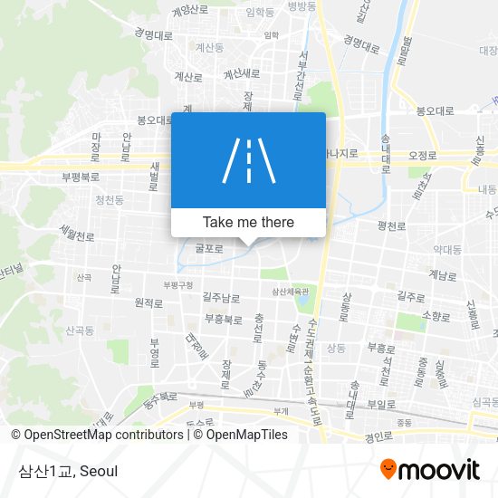 삼산1교 map