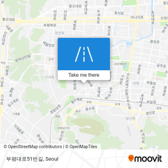 부평대로51번길 map