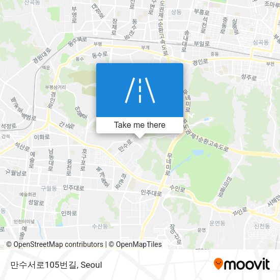 만수서로105번길 map
