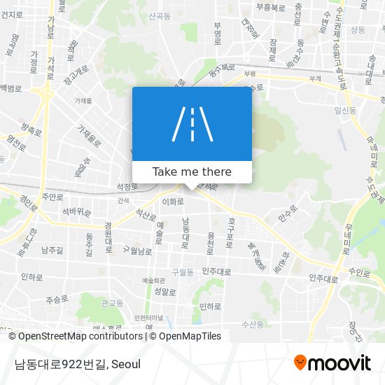 남동대로922번길 map