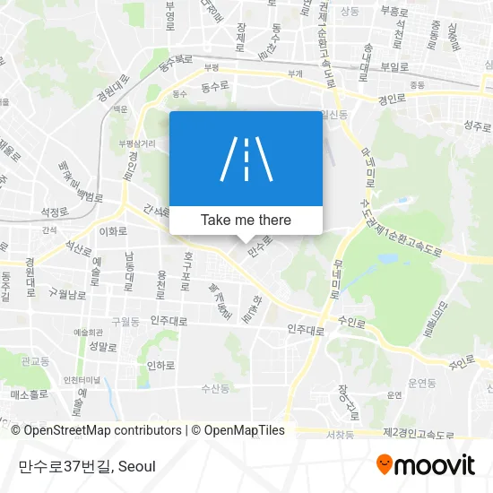 만수로37번길 map