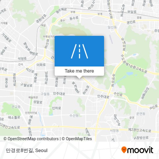만경로8번길 map