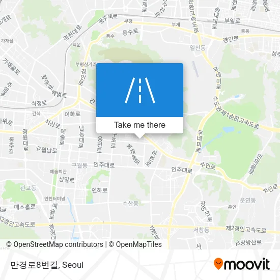 만경로8번길 map